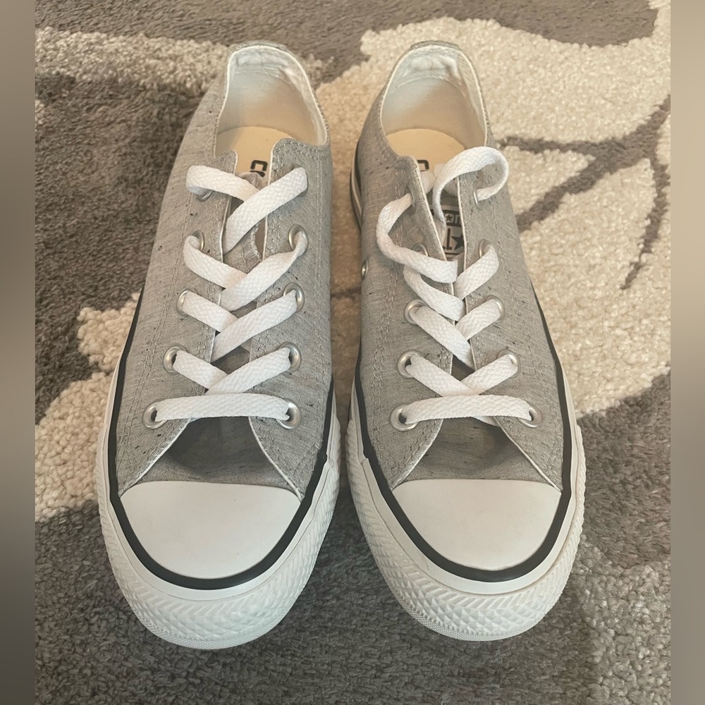 Converse All Star Light Heather Gray Sneakers Size 6 Women’s